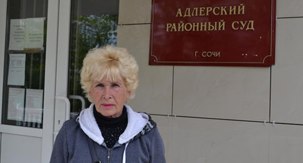 Lyudmila Savelieva. Photo by Svetlana Kravchenko for the ‘Caucasian Knot’. Lyudmila Savelieva. Photo by Svetlana Kravchenko for the ‘Caucasian Knot’.