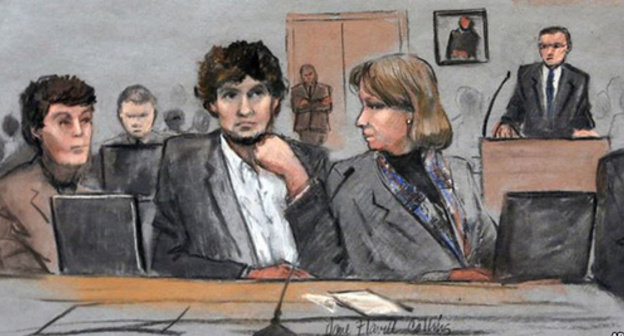 Johar Tsarnaev. A drawing made in the courtroom. Photo: http://www.golos-ameriki.ru/content/boston-court-tzarnaev/2770764.html?page=1 Johar Tsarnaev. A drawing made in the courtroom. Photo: http://www.golos-ameriki.ru/content/boston-court-tzarnaev/2770764.html?page=1