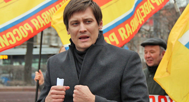 Dmitry Gudkov. Photo: Vitaly Ragulin https://ru.wikipedia.org/ Dmitry Gudkov. Photo: Vitaly Ragulin https://ru.wikipedia.org/