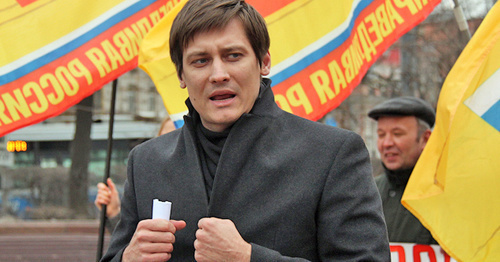 Dmitry Gudkov. Photo: Vitaly Ragulin https://ru.wikipedia.org/ Dmitry Gudkov. Photo: Vitaly Ragulin https://ru.wikipedia.org/