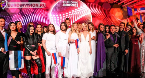 The winners of the first "Eurovision" semi-final. Photo: http://www.euroinvision.ru/blog/press_konferencija_pobeditelej_pervogo_polufinala/2015-05-20-977 The winners of the first "Eurovision" semi-final. Photo: http://www.euroinvision.ru/blog/press_konferencija_pobeditelej_pervogo_polufinala/2015-05-20-977