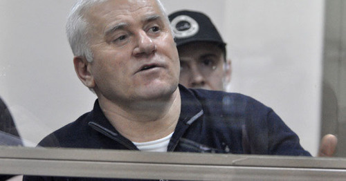 Said Amirov in the courtroom. Rostov-on-Don, May 19, 2015. Photo by Oleg Pchyolov for the "Caucasian Knot"
