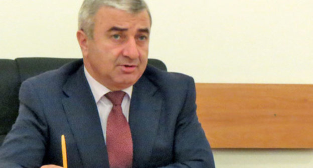 Ashot Gulyan, the Chairman of the National Assembly of the Nagorno-Karabakh Republic. May 2015. Photo by Alvard Grigoryan for the "Caucasian Knot" Ashot Gulyan, the Chairman of the National Assembly of the Nagorno-Karabakh Republic. May 2015. Photo by Alvard Grigoryan for the "Caucasian Knot"