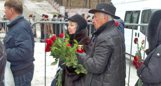 The participants of the civil funeral service for Boris Nemtsov. Moscow, March 3, 2015. Photo by Vyacheslav Feraposhkin for the "Caucasian Knot" The participants of the civil funeral service for Boris Nemtsov. Moscow, March 3, 2015. Photo by Vyacheslav Feraposhkin for the "Caucasian Knot"