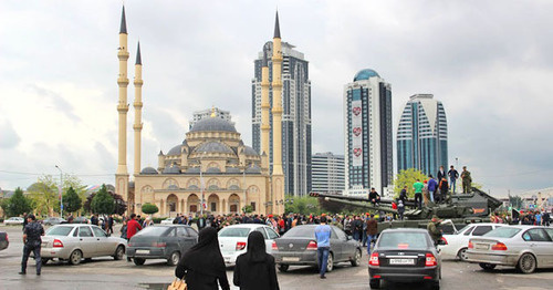 Grozny. Photo by Magomed Magomedov for the ‘Caucasian Knot’. Grozny. Photo by Magomed Magomedov for the ‘Caucasian Knot’.