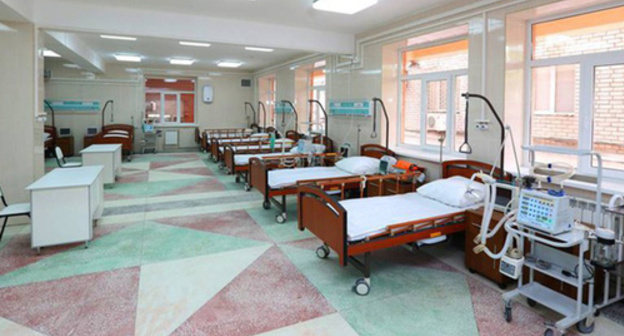 The new building of the veterans' hospital in Makhachkala. Photo http://sdelano-u-nas.livejournal.com/7920483.html The new building of the veterans' hospital in Makhachkala. Photo http://sdelano-u-nas.livejournal.com/7920483.html
