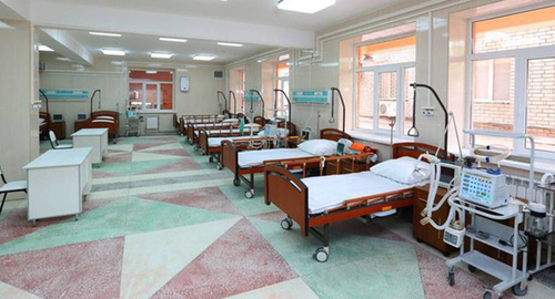The new building of the veterans' hospital in Makhachkala. Photo http://sdelano-u-nas.livejournal.com/7920483.html The new building of the veterans' hospital in Makhachkala. Photo http://sdelano-u-nas.livejournal.com/7920483.html