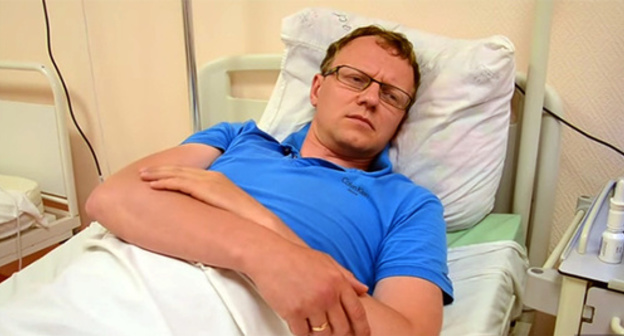 Evgeny Gorlov in the City Hospital №4 of Sochi. Photo: Alexander Valov, http://blogsochi.ru Evgeny Gorlov in the City Hospital №4 of Sochi. Photo: Alexander Valov, http://blogsochi.ru