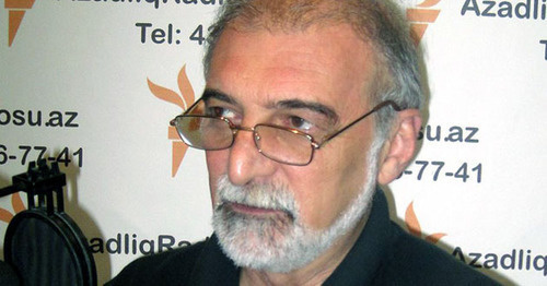 Khikmet Gadjizade, political scientist and the head of the FAR Centre for Political and Economic Studies. Photo: RFE/RL http://www.radioazadlyg.org/ Khikmet Gadjizade, political scientist and the head of the FAR Centre for Political and Economic Studies. Photo: RFE/RL http://www.radioazadlyg.org/