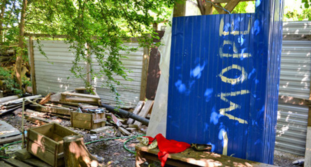The zone of a trail for treatment walks in Sochi. June 2015. Photo by Svetlana Kravchenko for the "Caucasian Knot" The zone of a trail for treatment walks in Sochi. June 2015. Photo by Svetlana Kravchenko for the "Caucasian Knot"