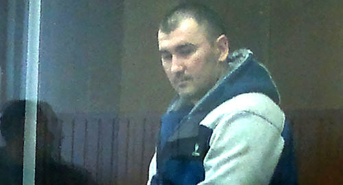 Ruslan Rakhaev at the court session of the Supreme Court of KChR. Cherkessk, October 1, 2013. Photo by the "Caucasian Knot" Ruslan Rakhaev at the court session of the Supreme Court of KChR. Cherkessk, October 1, 2013. Photo by the "Caucasian Knot"