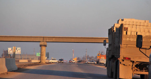The Federal Highway 'Kavkaz'. Ingushetia. Photo by Magomed Magomedov for the "Caucasian Knot" The Federal Highway 'Kavkaz'. Ingushetia. Photo by Magomed Magomedov for the "Caucasian Knot"