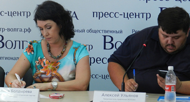 The participants of the "round table". Photo by Tatyana Filimonova for the "Caucasian Knot" The participants of the "round table". Photo by Tatyana Filimonova for the "Caucasian Knot"