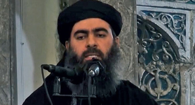 Abu Bakr al-Baghdadi, leader of "Islamic State" recognized as a terrorist organization in a number of countries. Sreenshot from the video posted by user islam guraba, http://www.youtube.com/watch?v=D3fZWDgoRic Abu Bakr al-Baghdadi, leader of "Islamic State" recognized as a terrorist organization in a number of countries. Sreenshot from the video posted by user islam guraba, http://www.youtube.com/watch?v=D3fZWDgoRic