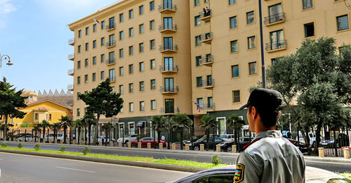 Israeli Embassy in Baku. Photo by Aziz Karimov for the ‘Caucasian Knot’. Israeli Embassy in Baku. Photo by Aziz Karimov for the ‘Caucasian Knot’.
