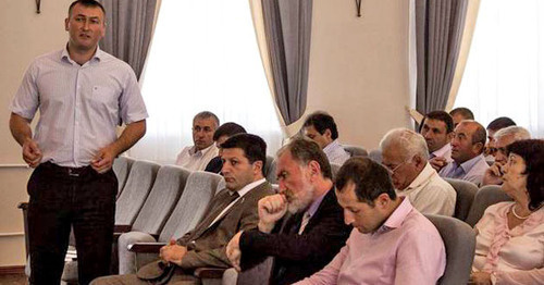 The session of the Parliament of South Ossetia. July 17, 2015. Photo ttp://www.parliamentrso.org The session of the Parliament of South Ossetia. July 17, 2015. Photo ttp://www.parliamentrso.org