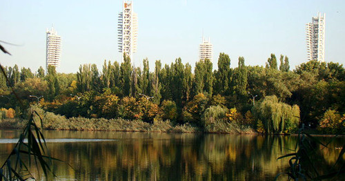On of the Karasun Lakes in Krasnodar. Photo: Yuriy75 https://ru.wikipedia.org On of the Karasun Lakes in Krasnodar. Photo: Yuriy75 https://ru.wikipedia.org