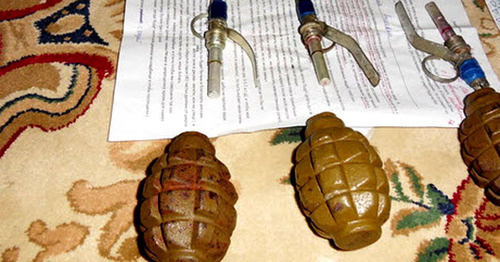 Grenades. Photo http://nac.gov.ru/ Grenades. Photo http://nac.gov.ru/