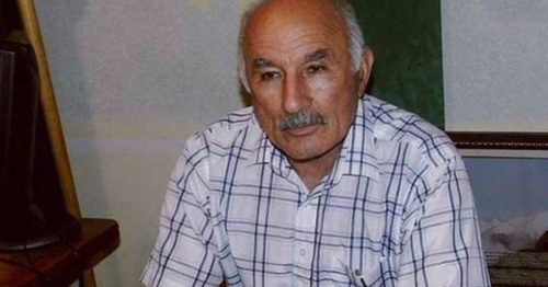 Mukhammad Cherkesov, the head of the "Adyge Khase" of Karachay-Cherkessia. Photo: On Kavkaz an information and analytical site http://onkavkaz.com/news/88-cherkesskaja-mobilizacija-v-krizis.html