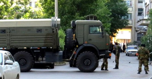 The special operation in Nalchik. July 23, 2015. Photo http://nac.gov.ru/ The special operation in Nalchik. July 23, 2015. Photo http://nac.gov.ru/