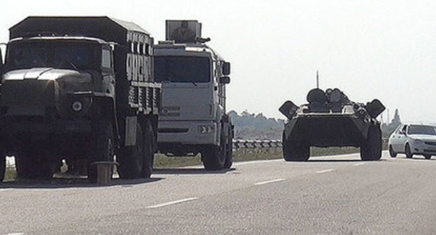 Special forces vehicles. Photo: http://nac.gov.ru/nakmessage/2015/07/16/v-baksanskom-raione-kbr-neitralizovano-troe-banditov.html