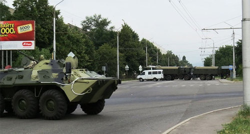 Special forces vehicles on Nalchik street. Photo: http://nac.gov.ru/nakmessage/2015/08/04/v-kabardino-balkarii-neitralizovana-gruppa-iz-shesti-boevikov.html Special forces vehicles on Nalchik street. Photo: http://nac.gov.ru/nakmessage/2015/08/04/v-kabardino-balkarii-neitralizovana-gruppa-iz-shesti-boevikov.html