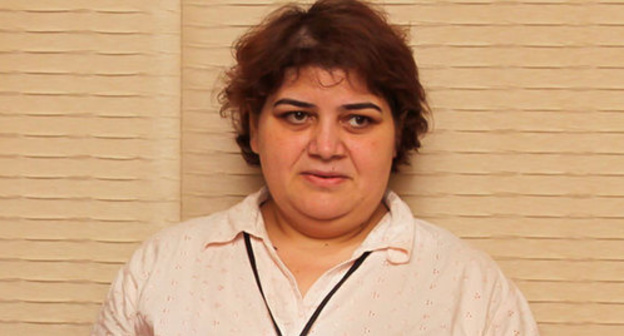 Khadija Ismayilova. Photo by Aziz Karimov for the ‘Caucasian Knot’.