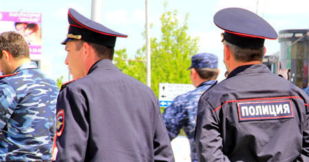 Law enforcement officers, Chechnya. Photo by Magomed Magomedov for the ‘Caucasian Knot’. Law enforcement officers, Chechnya. Photo by Magomed Magomedov for the ‘Caucasian Knot’.