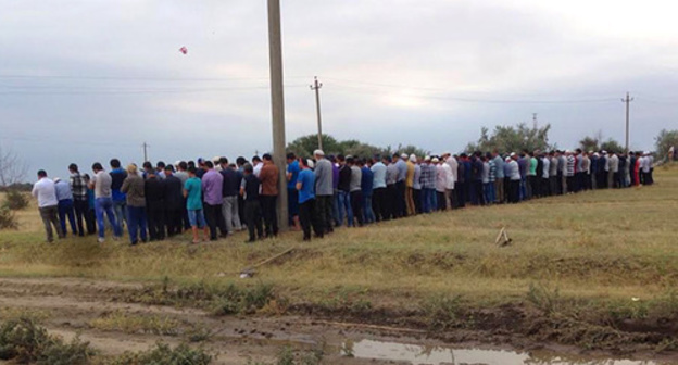 Zamirbek Makhmutov's funeral. Photo courtesy of his relatives Zamirbek Makhmutov's funeral. Photo courtesy of his relatives