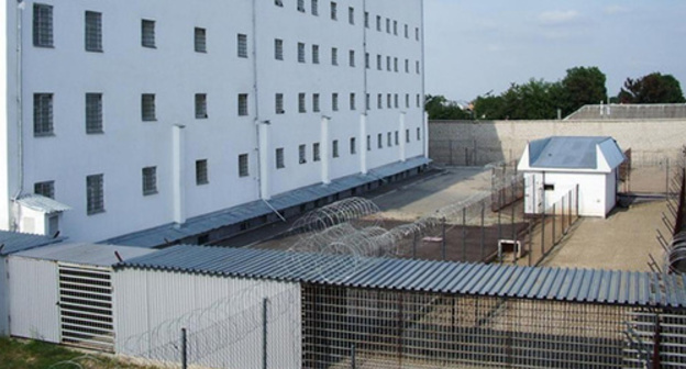 The territory of the SIZO (pre-trial prison) no. 1 of Nalchik. Photo: the Russia's UFSIN (the Department of the Russian Federal Penitentiary Service) for KBR http://www.07.fsin.su/structure/sizo.php