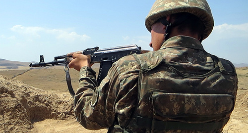 On the contact line in the Karabakh conflict zone. The Defence Army of Nagorno-Karabakh. August 19, 2014. Photo by Alvard Grigoryan for the "Caucasian Knot" On the contact line in the Karabakh conflict zone. The Defence Army of Nagorno-Karabakh. August 19, 2014. Photo by Alvard Grigoryan for the "Caucasian Knot"