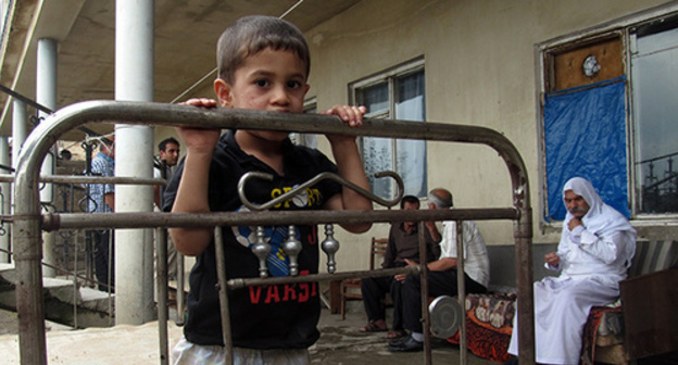Armenia community helps Yazidis families who moved to Armenia, Araks village, Armavir Region of Armenia, August 28, 2015. Photo by Tigran Petrosyan for the ‘Caucasian Knot’. Armenia community helps Yazidis families who moved to Armenia, Araks village, Armavir Region of Armenia, August 28, 2015. Photo by Tigran Petrosyan for the ‘Caucasian Knot’.