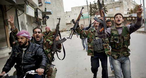 Militants in Syria. Photo: http://armenpress.am/rus/news/791294/ Militants in Syria. Photo: http://armenpress.am/rus/news/791294/