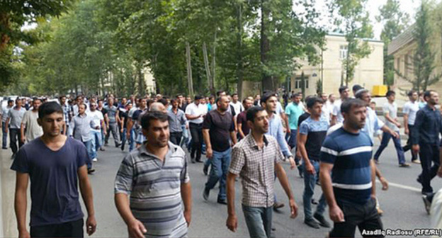 Mingachevir. August 22, 2015. Photo: RFE / RL, http://www.radioazadlyg.org/content/article/27202859.html Mingachevir. August 22, 2015. Photo: RFE / RL, http://www.radioazadlyg.org/content/article/27202859.html