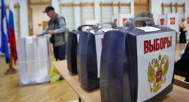 At the polling station. Photo by Vladimir Anosov, YUGA.ru At the polling station. Photo by Vladimir Anosov, YUGA.ru