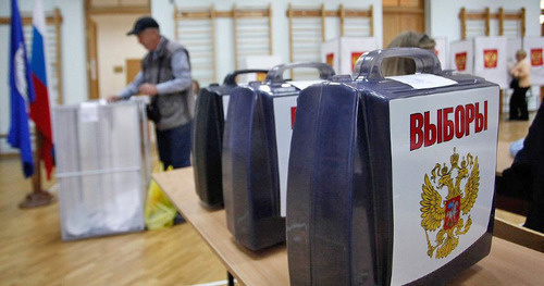 At the polling station. Photo by Vladimir Anosov, YUGA.ru At the polling station. Photo by Vladimir Anosov, YUGA.ru