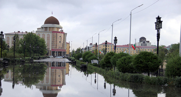 Building of Chechnya Court Department. Photo by Magomed Magomedov for the ‘Caucasian Knot’. Building of Chechnya Court Department. Photo by Magomed Magomedov for the ‘Caucasian Knot’.