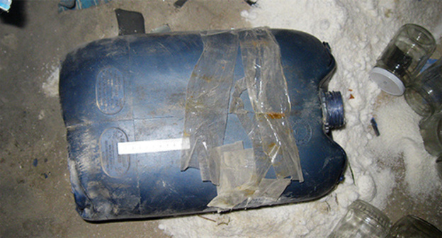 Improvised explosive device. Photo: http://nac.gov.ru/nakmessage/2014/11/22/v-dagestane-i-ingushetii-obezvrezheny-obnaruzhennye-v-tainikakh-vzryvnye-ustro.html Improvised explosive device. Photo: http://nac.gov.ru/nakmessage/2014/11/22/v-dagestane-i-ingushetii-obezvrezheny-obnaruzhennye-v-tainikakh-vzryvnye-ustro.html
