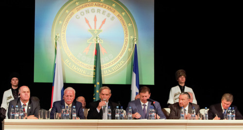 10th Congress of the International Circassian Association, Nalchik, September 19, 2015. Photo by Lyudmila Maratova for the ‘Caucasian Knot’. 10th Congress of the International Circassian Association, Nalchik, September 19, 2015. Photo by Lyudmila Maratova for the ‘Caucasian Knot’.