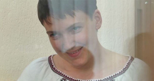 Nadezhda Savchenko. Photo: RFE/RL http://www.svoboda.org/