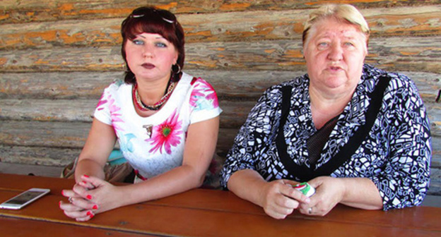 Valentina and Nadezhda Petrunina have claimed that they suffered from the actions of the local crime boss and the inaction of the local officials. Photo by Vyacheslav Yaschenko for the "Caucasian Knot" Valentina and Nadezhda Petrunina have claimed that they suffered from the actions of the local crime boss and the inaction of the local officials. Photo by Vyacheslav Yaschenko for the "Caucasian Knot"