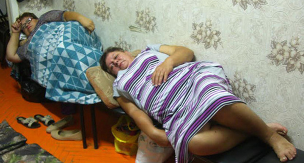 Hunger strikers, Akhtubinsk,. September 27, 2015. Photo by Elena Grebenyuk for the ‘Caucasian Knot’. Hunger strikers, Akhtubinsk,. September 27, 2015. Photo by Elena Grebenyuk for the ‘Caucasian Knot’.