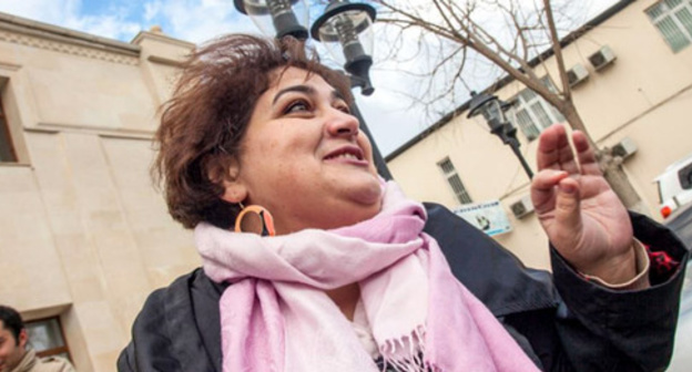 Khadija Ismayilova. Photo: Aziz Karimov (RFE/RL)
