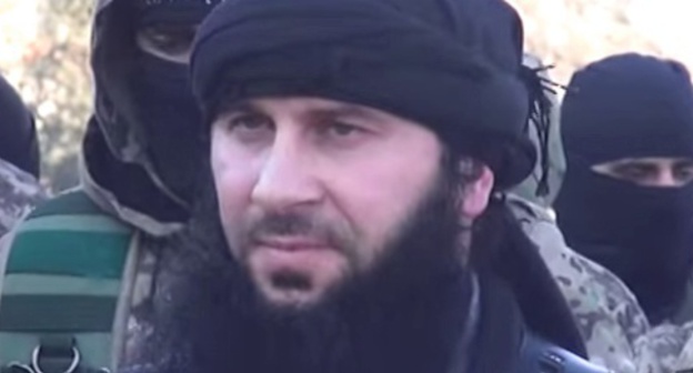 Shishani Salakhuddin (Fejzulla Margoshvili), December 2014. Photo: ShamInfo TV, Youtube.com Shishani Salakhuddin (Fejzulla Margoshvili), December 2014. Photo: ShamInfo TV, Youtube.com