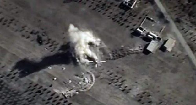 Airstrike against the ISIL terrorist group objects. Photo: http://function.mil.ru/news_page/country/more.htm?id=12060572@egNews Airstrike against the ISIL terrorist group objects. Photo: http://function.mil.ru/news_page/country/more.htm?id=12060572@egNews