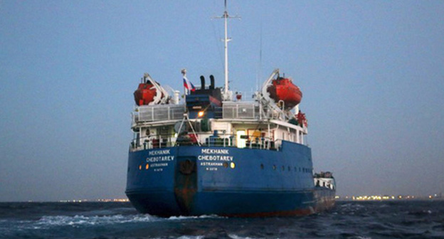 Tanker "Mechanic Chebotaryov". Photo: http://crew-man.com/News/Allnews Tanker "Mechanic Chebotaryov". Photo: http://crew-man.com/News/Allnews