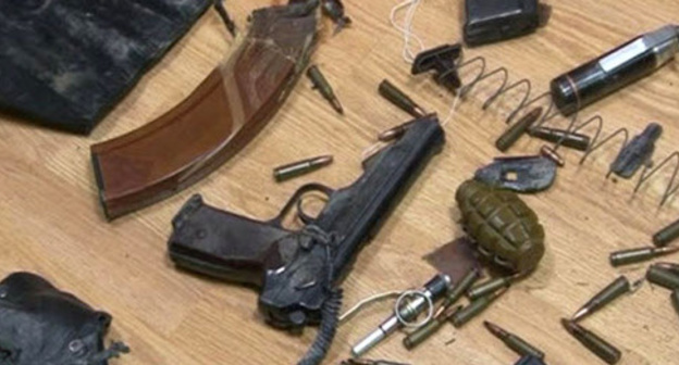 Firearm and ammunition. Photo http://nac.gov.ru/ Firearm and ammunition. Photo http://nac.gov.ru/
