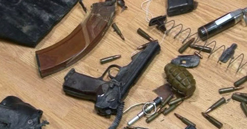 Firearm and ammunition. Photo http://nac.gov.ru/ Firearm and ammunition. Photo http://nac.gov.ru/