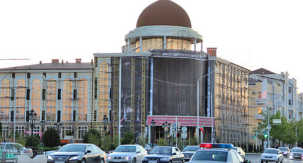 The building of the Office of the Judicial Department of the Supreme Court of the Chechen Republic. Photo by Magomed Magomedov for the "Caucasian Knot" The building of the Office of the Judicial Department of the Supreme Court of the Chechen Republic. Photo by Magomed Magomedov for the "Caucasian Knot"