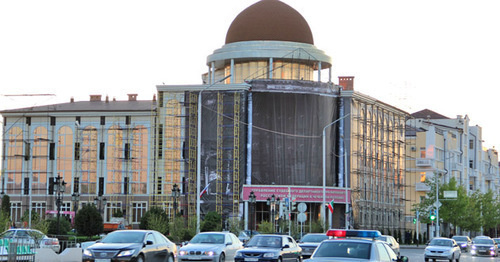 The building of the Office of the Judicial Department of the Supreme Court of the Chechen Republic. Photo by Magomed Magomedov for the "Caucasian Knot" The building of the Office of the Judicial Department of the Supreme Court of the Chechen Republic. Photo by Magomed Magomedov for the "Caucasian Knot"